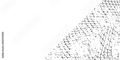 Mesh texture for fishing nets. Grunge pattern for sportswear or soccer goal, volleyball net, basketball hoop, hockey, athletics. Grunge  texture
