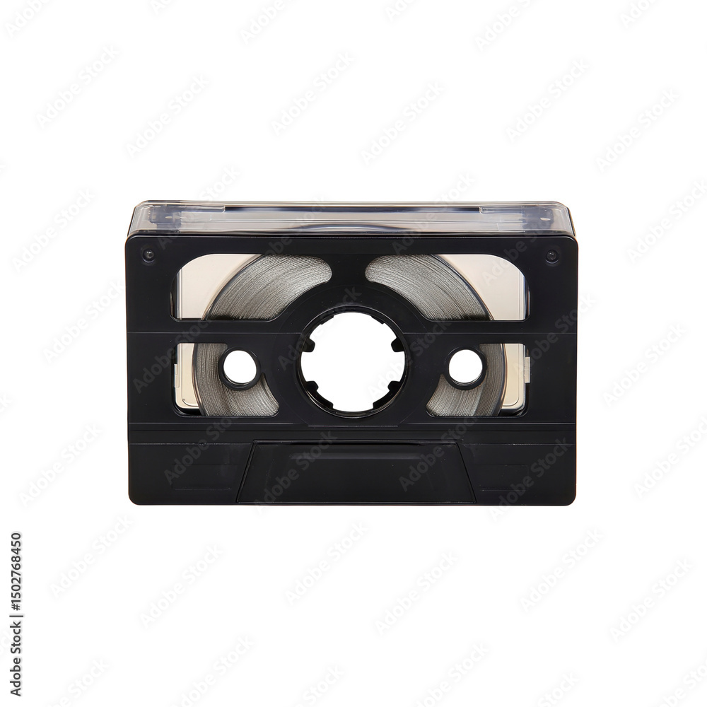 Obraz premium Vintage 8mm Video Cassette Tape Close-Up