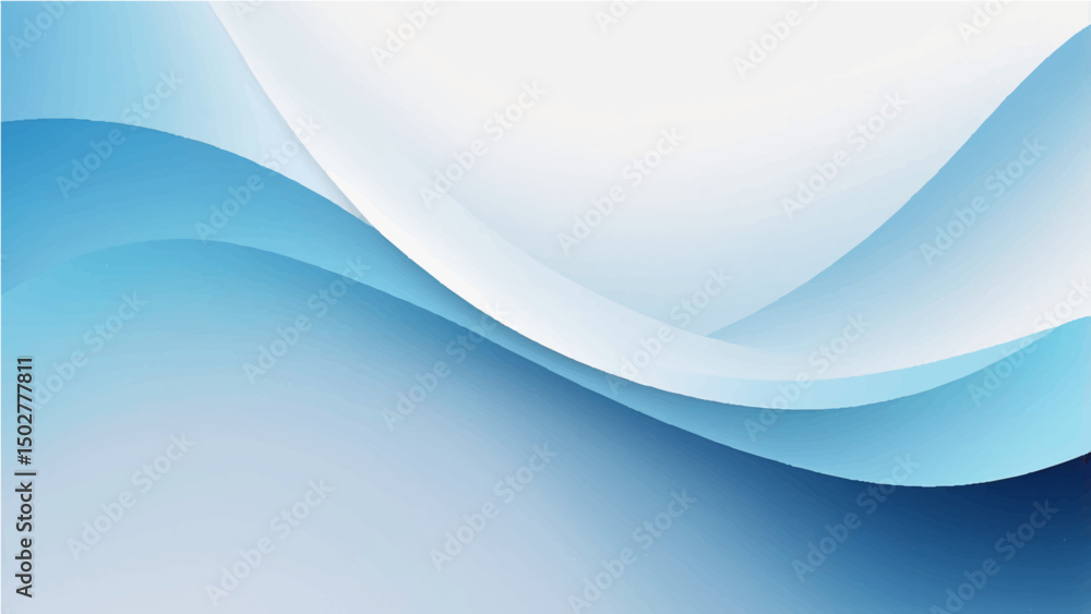 Naklejka premium Abstract blue and white abstract background gradient color Gradient Background.