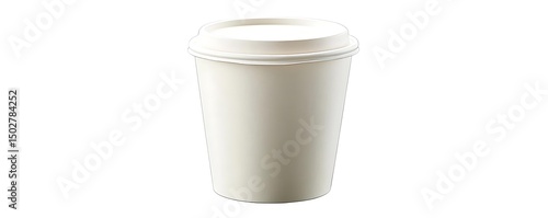 Wallpaper Mural White coffee cup, studio shot, beverage Torontodigital.ca