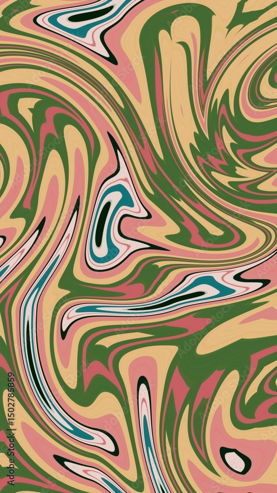 Obraz premium digital art in liquid form, watercolor. background