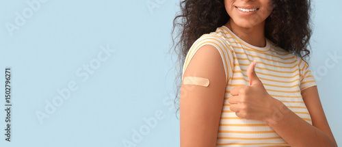 Young woman with medical pa...