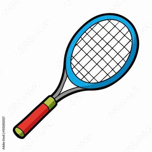 tennis racket vector illustration	