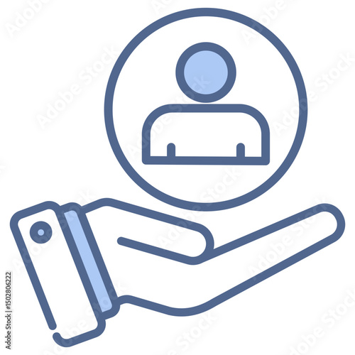 Vendor Blue Icon