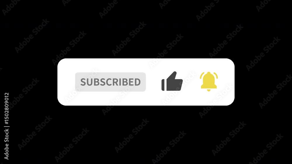 YouTube Subscribe Animation