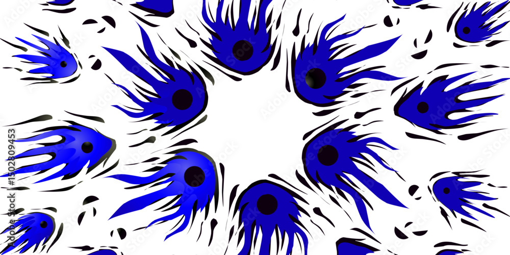Fototapeta premium abstract blue background