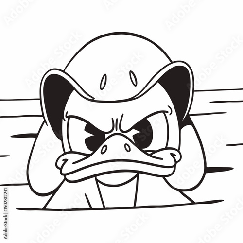 grumpy duck funny
