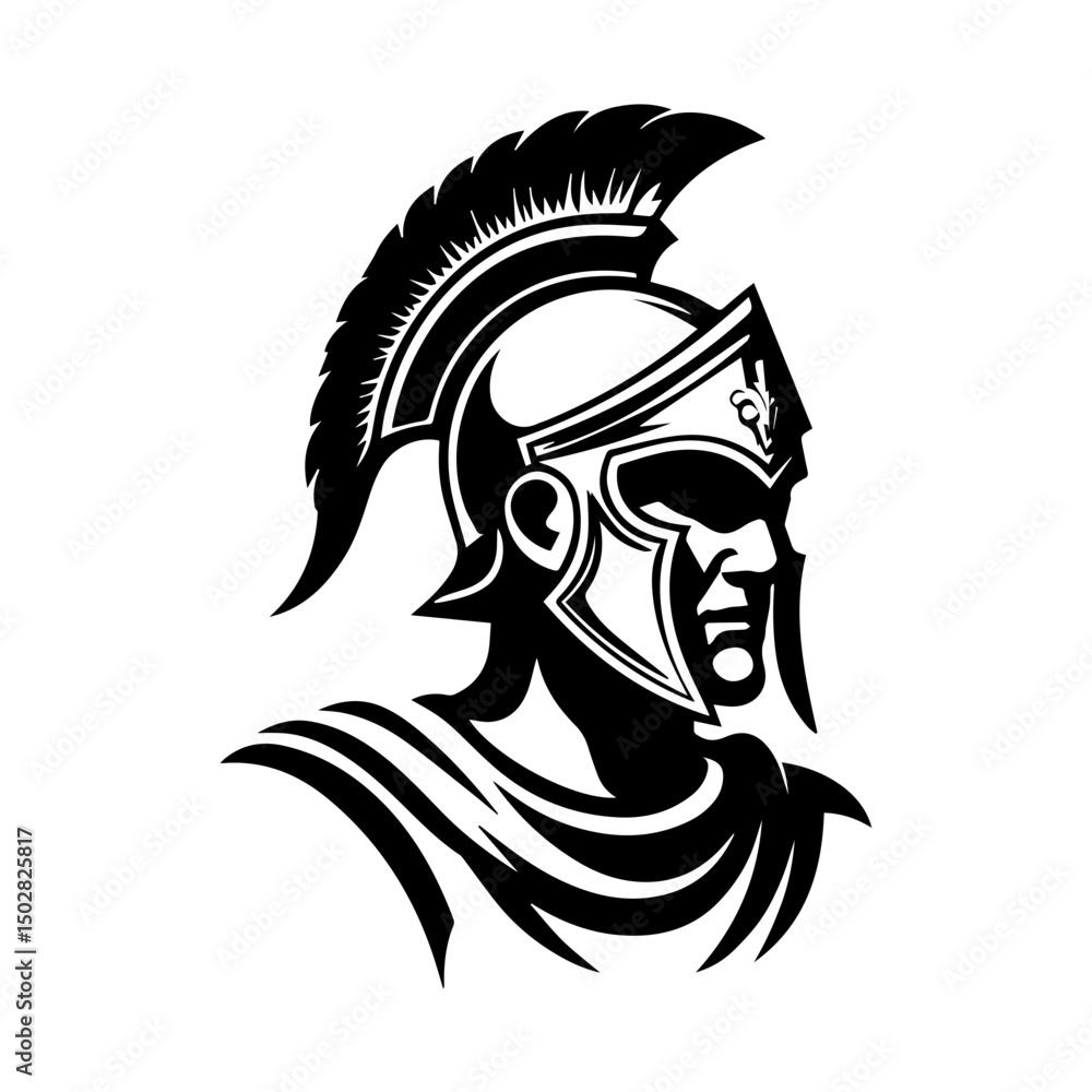 Obraz premium Roman Warrior Profile