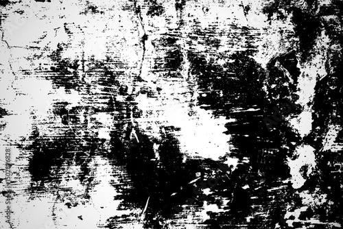 Wallpaper Mural black and white abstract background illustration,Abstract black and white pixelated fabric texture with grainy halftone pattern. Torontodigital.ca