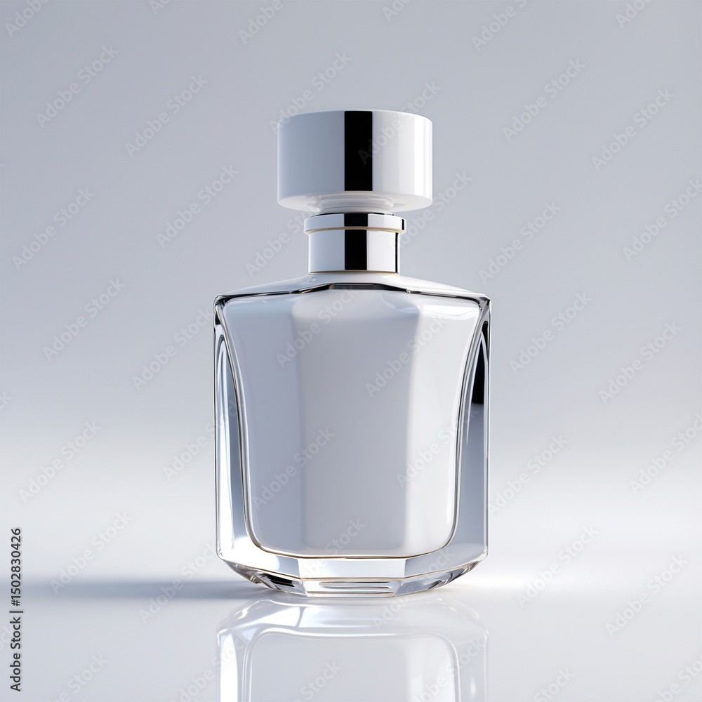 Premium Perfume Bottle Mockup with Elegant Design Premium Perfume Bottle Mockup with Elegant Design