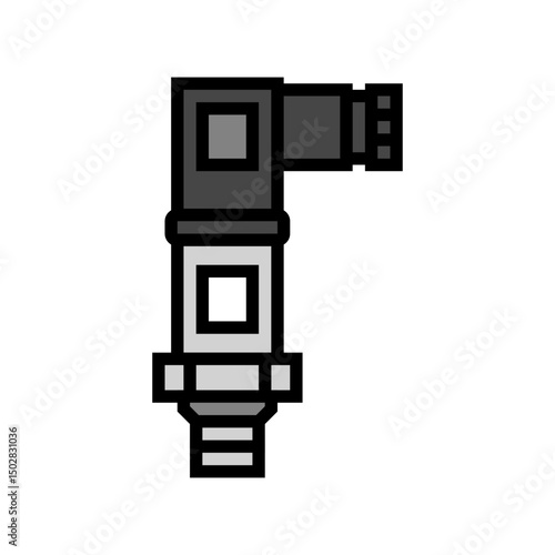 pressure sensor module color icon vector illustration