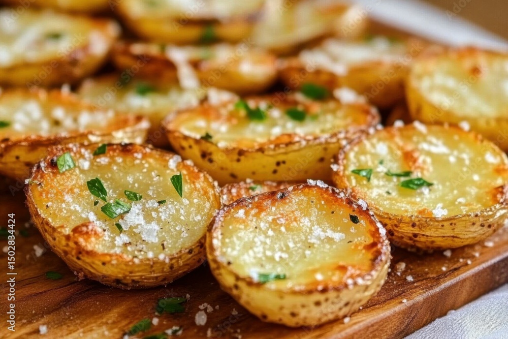 Golden Potato Halves A Simple and Delicious Comfort Food Side Dish Golden Potato Halves A Simple and Delicious Comfort Food Side Dish