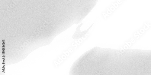 Dusty spray of fine particles blending into soft monochrome gradient with wave movement. Stippled sand texture and gentle fade creating minimalist flowing background, vector illustration.
