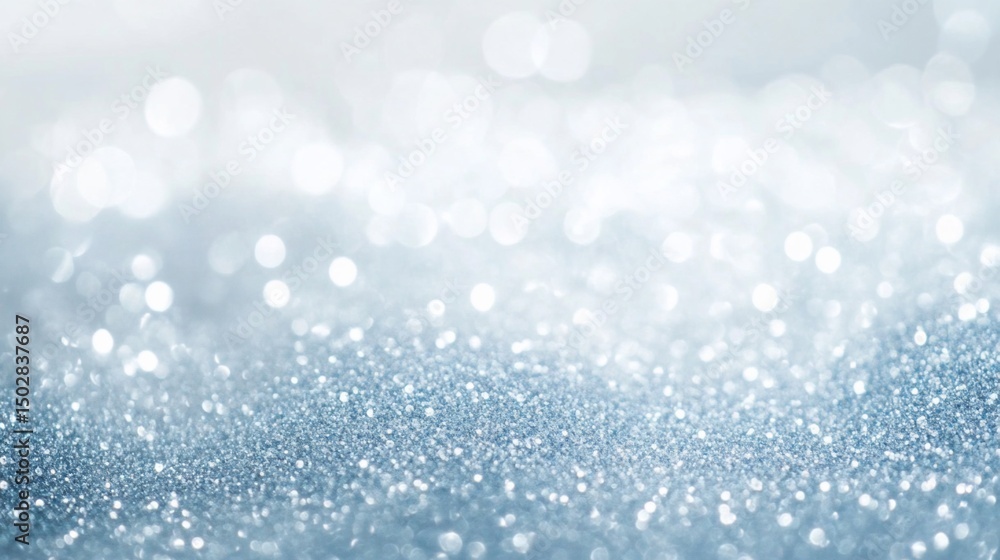 Shimmering Silver Glitter Background Texture Shimmering Silver Glitter Background Texture