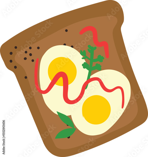 Big Set of Flat Style Food Icons  Fruits, Vegetables, Meat, Bread, Fast Food, Sweets, and Meal Ingredients Collection on White background