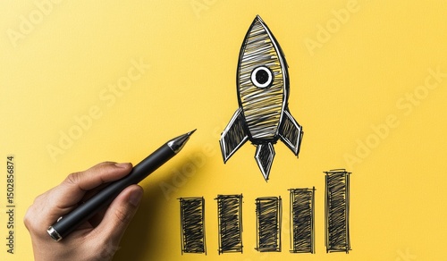 Rocket Ship Launching, Growth Chart