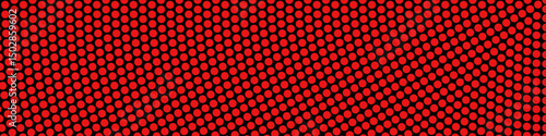 Geometrical  circle pattern background - abstract vector graphic with dots