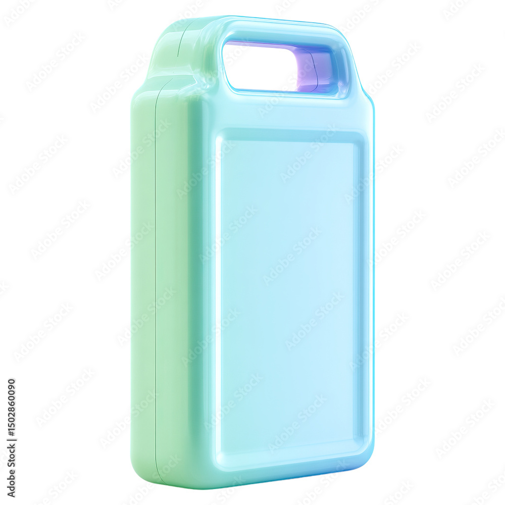 H2 mobility for eco alliance and hydrogen delivery concept. Contemporary storage container in a light blue shade. H2 mobility for eco alliance and hydrogen delivery concept. Contemporary storage container in a light blue shade.