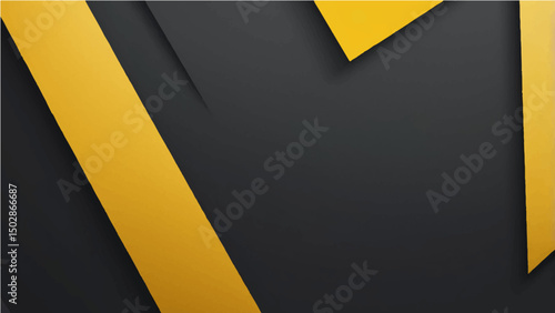 Yellow road sign design with Jamaican color theme