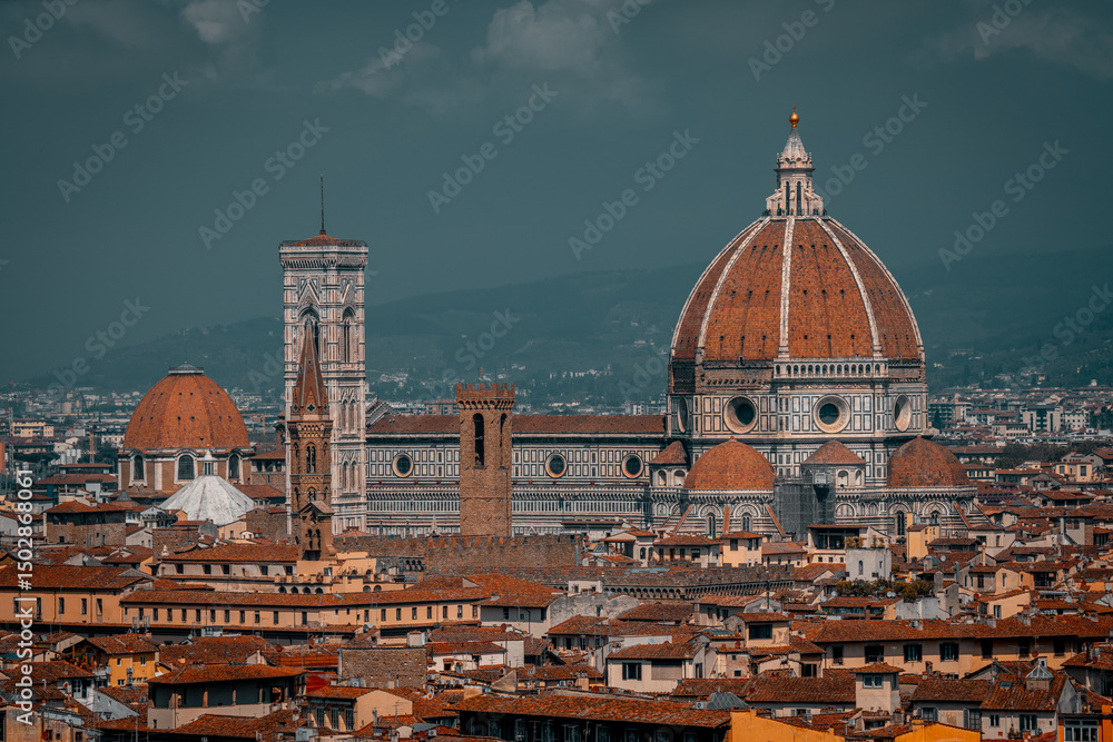Fototapeta premium Il Duomo di Firenze, Tiscana, Italia.