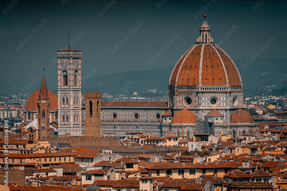 Fototapeta premium Il Duomo di Firenze, Tiscana, Italia.