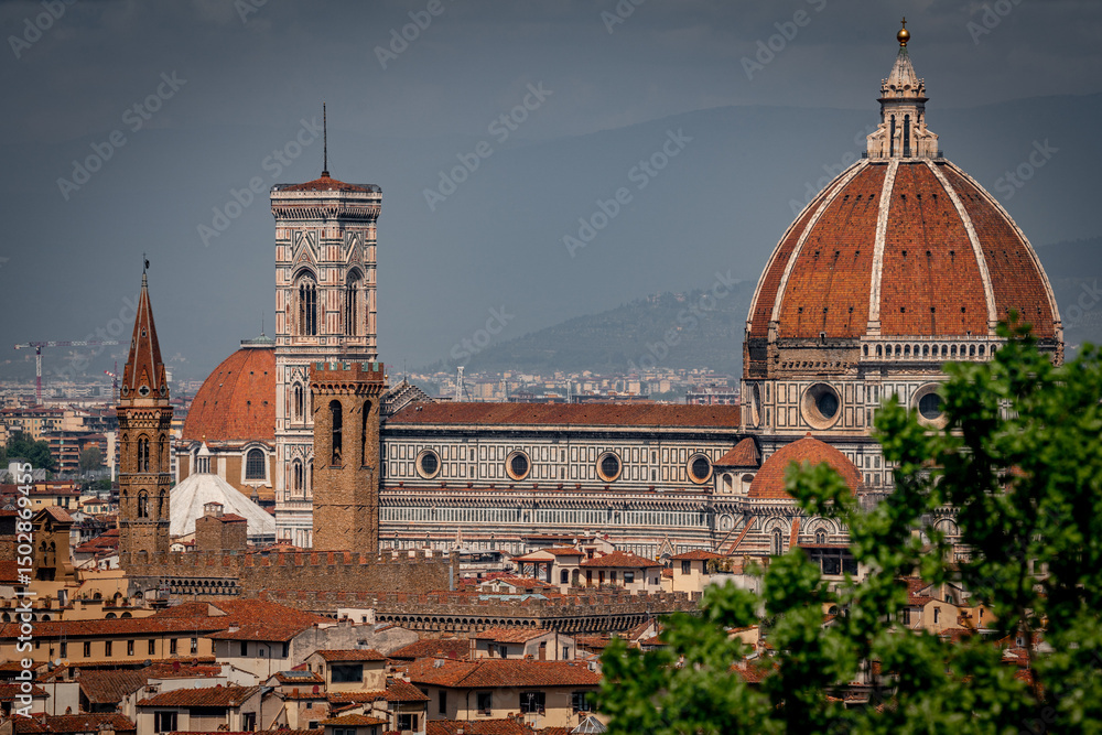 Obraz premium Il Duomo di Firenze, Tiscana, Italia.