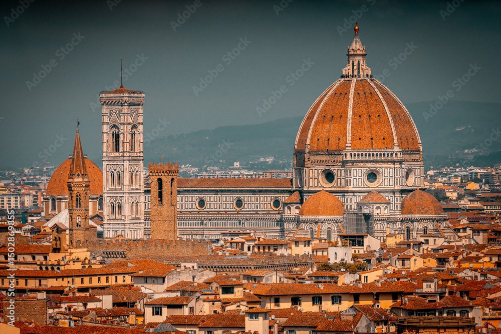Fototapeta premium Il Duomo di Firenze, Tiscana, Italia.