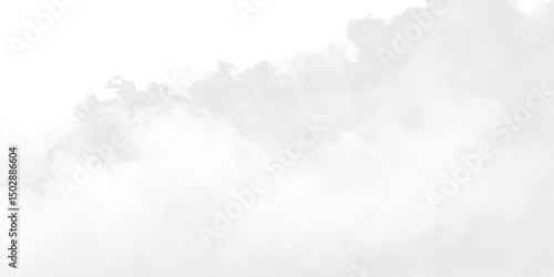 White Mist PNG with Transparent Background