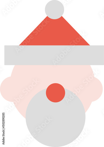 santa claus illustration on a white background        1233