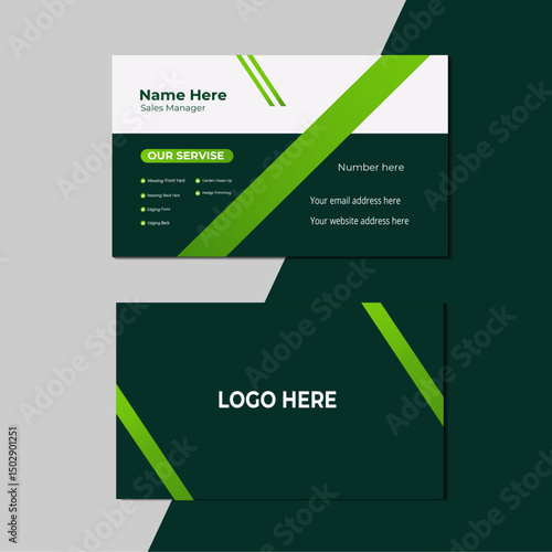 Modern Business Card Layout