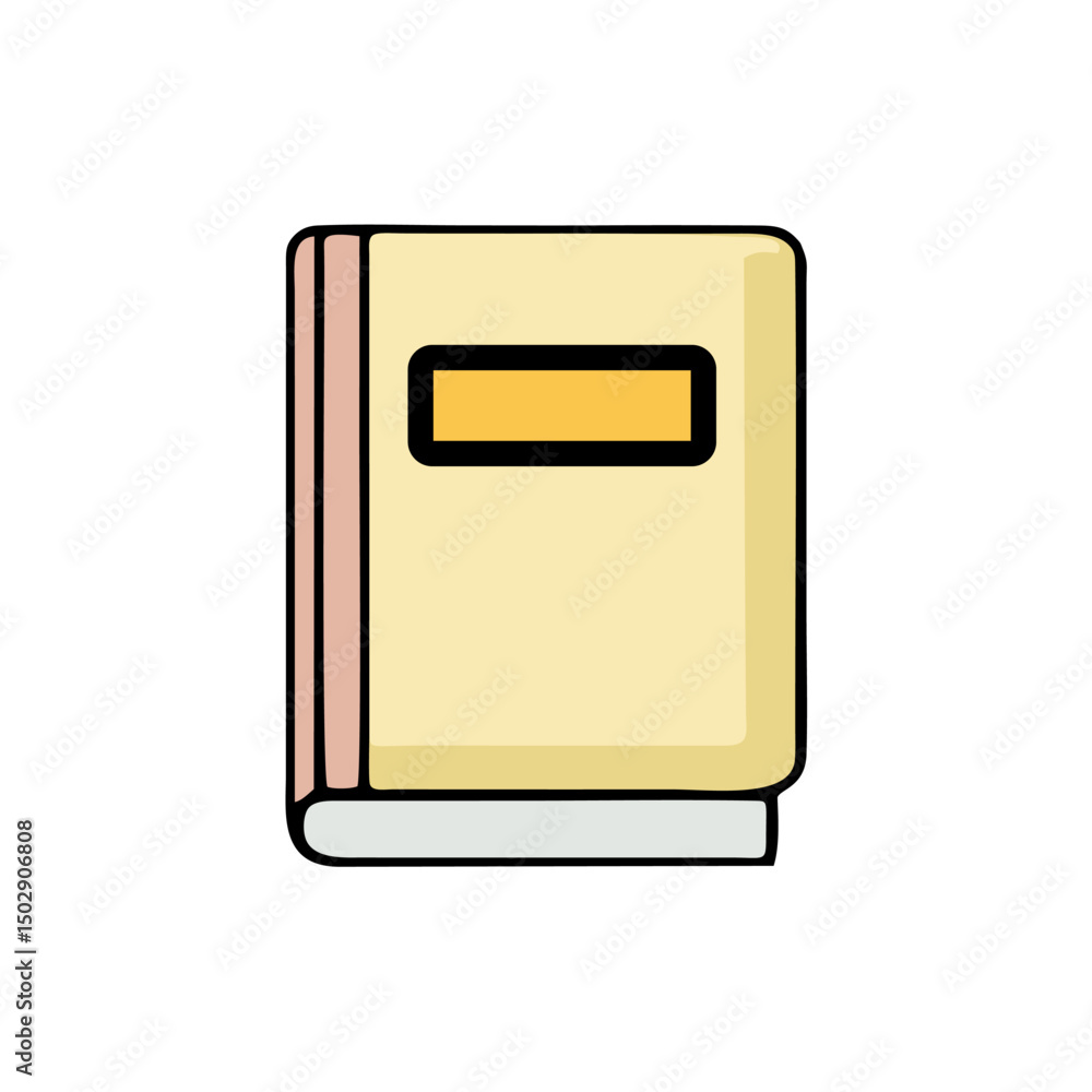 cartoon notebook illustration cartoon notebook illustration