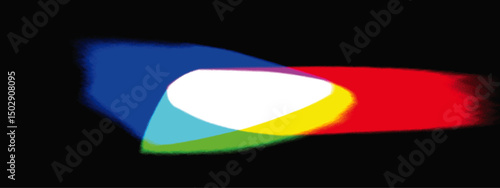 Blurred Background multicolor grainy neon blurry wallpaper design . light blue gradient color lines .