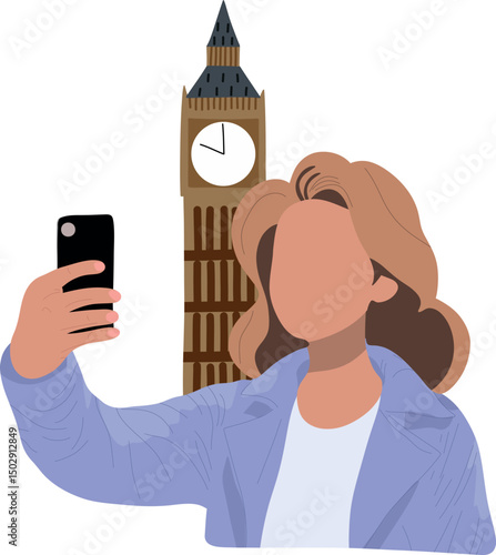 Selfie with BigBen London.Capture timeless moments with selfies at iconic historical places across the globe.