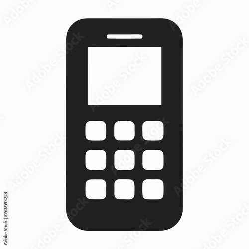 black mobile phone