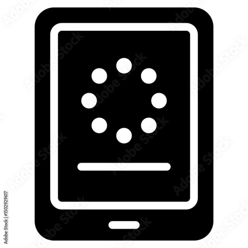 system update solid icon 	