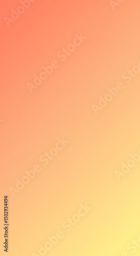 Abstract Gradient Background Peach Orange and Yellow Hues for Design