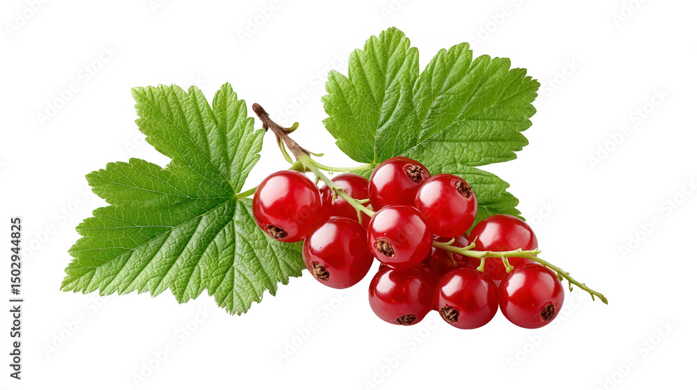Fresh Red Currants on Branch Fresh Red Currants on Branch