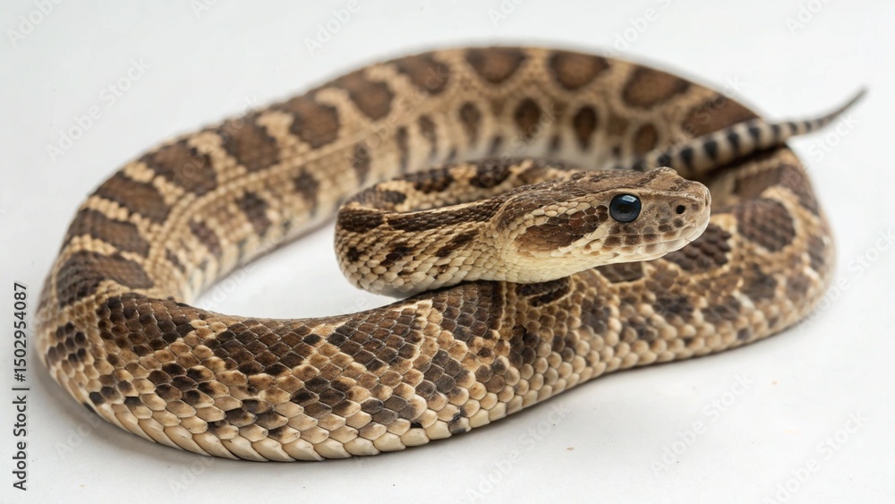 Dwarf Boa on studio background Dwarf Boa on studio background