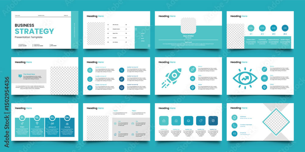 Business Strategy Presentation Template Business Strategy Presentation Template