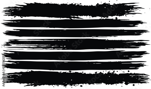 grunge paint and brush stroke collection