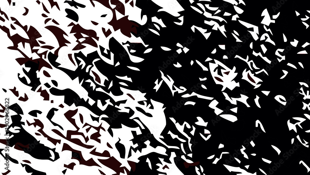 Abstract Black White Geometric Pattern Background Abstract Black White Geometric Pattern Background