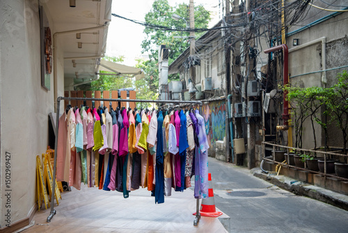 THAILAND BANGKOK CITY SILK photo