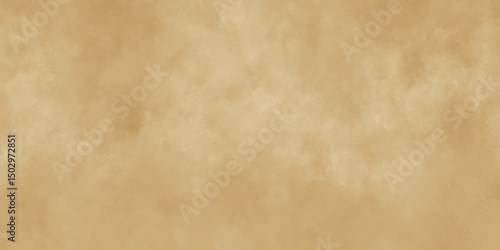 Abstract brown color paper texture design and Light gold concrete background texture wallpaper. old wall stone for soft yellow distressed grunge background.