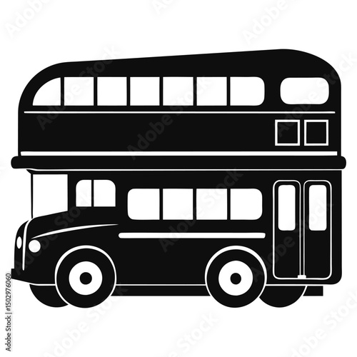 london bus vector illustration