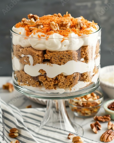 Wallpaper Mural Delicious Carrot Cake Trifle Recipe Perfect for Any Occasion Torontodigital.ca