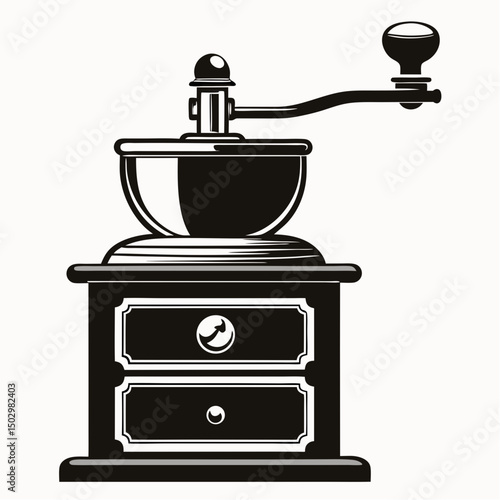 vintage coffee grinder