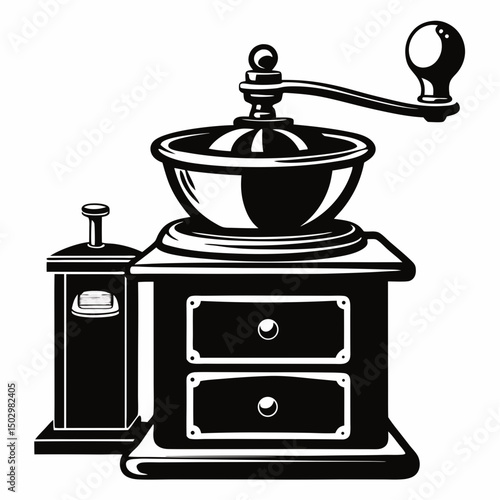 vintage coffee grinder