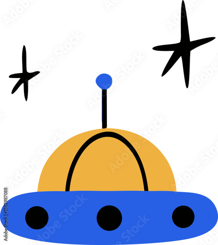 space and universe theme svg icon