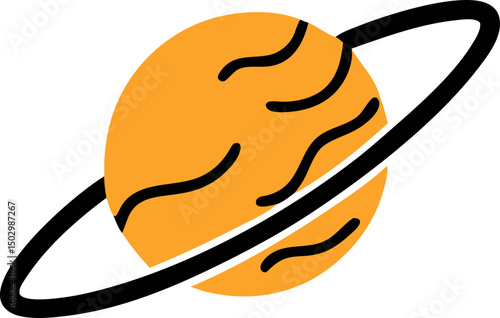 space and universe theme svg icon