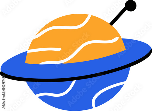 space and universe theme svg icon